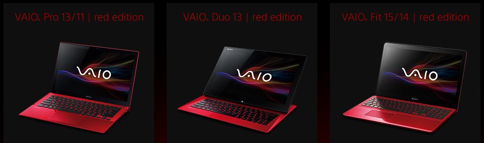 VAIO | red edition 5機種 発売