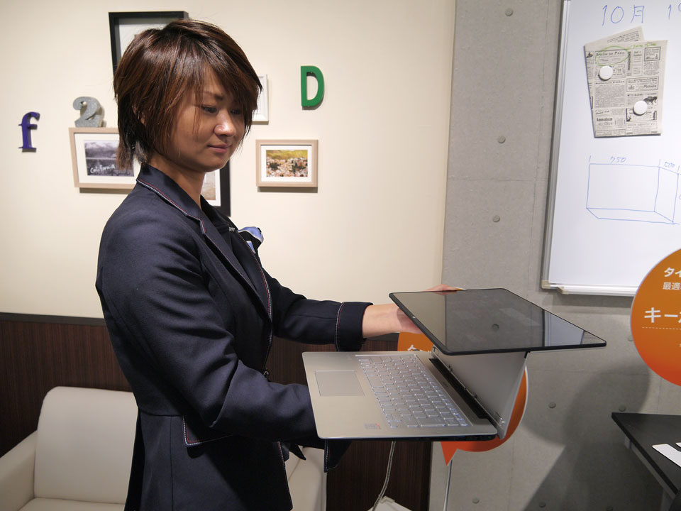 SONY VAIO Fit 13A / 14A / 15A 実機触ってきました！　＠銀座ソニービル