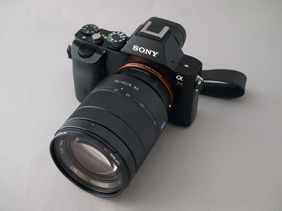 SONY Eマウント交換レンズ 『Vario-Tessar T* FE 24-70mm F4 ZA OSS SEL2470Z』 開梱してみました！